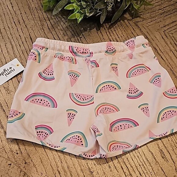 Summer watermelon rainbow shorts size M NWT - Picture 3 of 5